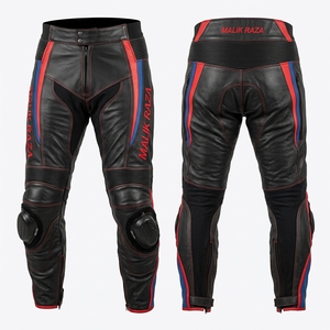 Pantalones de Motocicleta de Cuero Genuino con Medidas Individuales para Hombre y Mujer, Ajuste Personalizado, Equipamiento para Pista de Carreras - Product Image 5