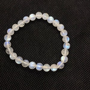 Rainbow Moonstone & <b>Lapis</b> <b>Lazuli</b> Silver Charm Bracelet Luxury Jewelry for Women Anniversary Gift Wholesale Available - Product Image 1