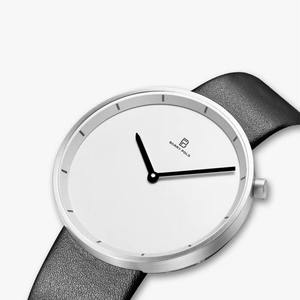 BARRY POLO 2025 Reloj <span class=keywords><strong>de</strong></span> cuarzo minimalista para hombre Nueva llegada Correa <span class=keywords><strong>de</strong></span> cuero con caja <span class=keywords><strong>de</strong></span> aleación y ventana <span class=keywords><strong>de</strong></span> esfera <span class=keywords><strong>de</strong></span> vidrio Logotipo personalizable - Product Image 6