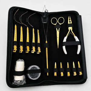 Kit Profesional de Extensiones de Cabello de Acero Inoxidable, Juego Completo de Herramientas para Instalación de Extensiones de Cabello, Duradero, Reutilizable, Calidad de Salón - Product Image 5