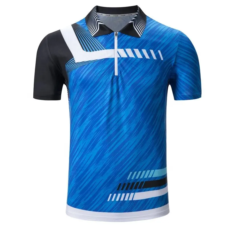 2022 पुरुषों महिलाओं बैडमिंटन खेल शर्ट त्वरित सूखी जिम रनिंग टेबल टेनिस शर्ट प्रशिक्षण कपड़े
