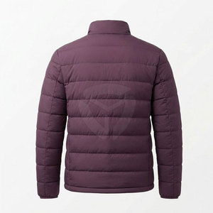 Stylish Puffer <b>Jacket</b> For <b>Men</b> Warm Wear With Zipper Comfortable Design Ideal For Cold Weather And Street Fashion - Product Image 3