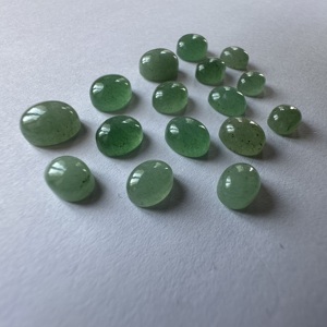 Aventurina Verde Natural, Cabujón Ovalado, Calidad AAA, Pulido a Mano, Piedra Suelta de 3x5-15x20mm para Joyería - Product Image 2