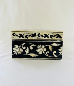 Hot Sale on Handcrafted Bone Inlay Jewellery <b>Box</b> for Rings Necklaces <b>Earrings</b> Gift Decorative Storage <b>Box</b> Available At Top Price - Product Image 3