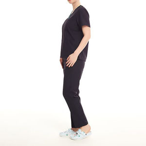 Conjuntos de Uniformes Médicos Elegantes para Mujer, Uniformes de Enfermera para Hospital, Blusas Médicas Elásticas de Manga Corta, Conjuntos de Uniformes Médicos Deportivos para Mujer - Product Image 3