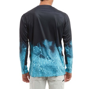 Camisetas de Pesca con Capucha para Verano, UPF50+, Manga Larga, Ropa de Pesca para Hombre, Protección UV, Jersey de Pesca de Secado Rápido - Product Image 2