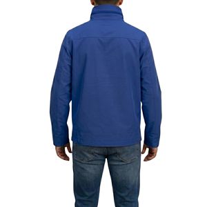 Royal Blue <b>Flight</b> Outerwear Bomber <b>Jacket</b> High Stand Collar Breathable Heavyweight Minimalist Casual <b>Jackets</b> - Product Image 2