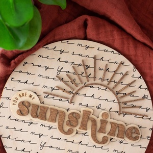 Soleil Brillant Élégant Conseil Table Religieux Amour Motifs Porte Décor Décor À La Maison En Bois Mur Signes pour Café Bois Artisanat Boîtes En Bois - Product Image 1