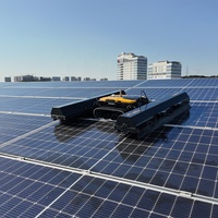 Kit de Robot de Limpieza de Paneles Solares LEOPARDDUST LD-X6 PRO con Cepillos para Limpieza Automática