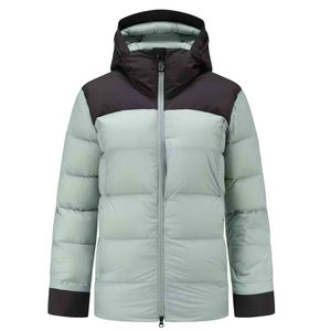 Chaqueta de Invierno con Capucha, Acolchada, con Bloques de Color, Cierre Completo, Resistente al Viento, Gruesa, Corte Regular, 100% Fibra de Poliéster - Product Image 5