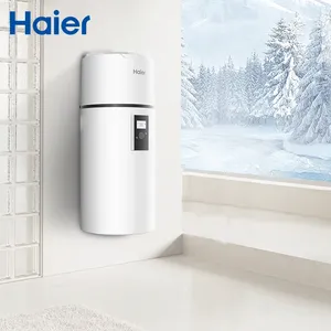 Haier - Aquecedor de água com controle Wi-Fi, preço de fábrica, clima frio, 2024, nova energia, 2kw, tudo em um, fonte de ar R290, bomba de calor, aquecedor de água