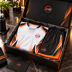 Ensemble maillot et short de football personnalisés, uniformes de football avec logo sur mesure, vêtements de sport anti-transpiration pour équipes adultes et jeunes - Product Image 5