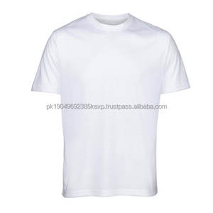 Camiseta Blanca de Algodón 100% con Diseño Personalizado, Logotipo Impreso, Cuello Redondo, Manga Corta, Talla Grande para Hombre - Product Image 2