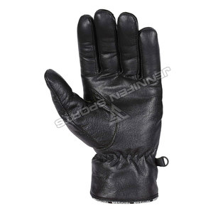 Gants de moto Knight imperméables en cuir pleine doigt, chauds, à coque rigide, avec fonction écran tactile, pour l'hiver - Product Image 3