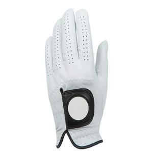 Customizable Palm Soft Non-Slip Genuine Leather Men's Golf <b>Gloves</b> with Customized Logo Premium Quality Training Wear for Hands - Product Image 6