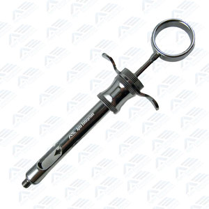 Instrument chirurgical pour injection précise et procédures dentaires professionnelles, seringue auto-aspirante dentaire en acier inoxydable - Product Image 4