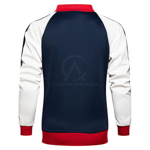 Ensemble de survêtement décontracté pour homme au design classique, deux pièces avec veste et pantalon assortis, adapté à un usage quotidien - Product Image 5