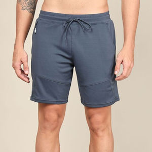 Short de course de fitness de rue haute pour hommes avec logo personnalisé du fabricant OEM été décontracté coton ceinture élastique confortable vierge - Product Image 4