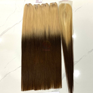 La plus impressionnante des extensions de cheveux humains à double trame étirée trame de cheveux raides qualité super luxe - Product Image 5