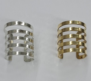 Bagues en métal laiton pour femmes, bijoux de mode Bohochi, GC-RG-277, pour cadeaux de la Saint-Valentin, exportation mondiale vers l'Inde - Product Image 1