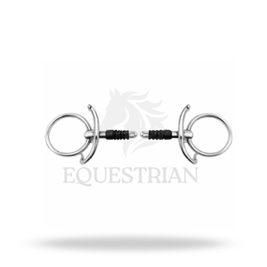 Fulmer Loose Ring Snaffle Curved Bit Customized Equestrian Horse Bit for Training Riding and Control Use - Product Image 4