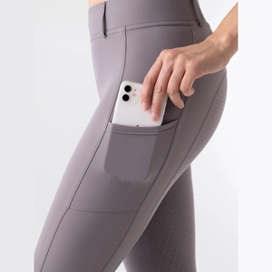 Pantalones de Montar a Caballo de Alta Calidad, Elásticos en 4 Direcciones, Leggings, Ropa Ecuestre, en Tela Técnica con Tacto Suave - Product Image 4