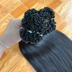 Extensions de cheveux humains vierges Remy U-Tip du Vietnam, 100g, longueur 8"-40" - Product Image 1