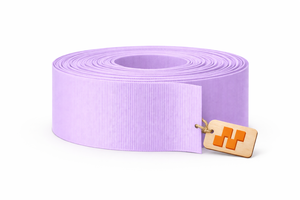 ริบบิ้นโกรเกรนสีพื้นขนาด 50 มม. ยี่ห้อเนลกามัล อินดัสทรีส์ ทนต่อการหดตัว หน้าเดียว ผลิตจากโพลีเอสเตอร์ 100% สำหรับตกแต่งบรรจุภัณฑ์และเสื้อผ้า - Product Image 2