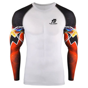 Camiseta Deportiva de Alto Rendimiento para Hombre, Protección contra Impactos, Transpirable, Ecológica, de Secado Rápido, Tejido de Alta Resistencia de 340g, para Gimnasio - Product Image 1