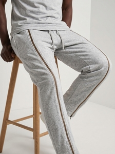 Mens <b>Slim</b> Fit Zip Hem <b>Jogger</b> Pants Cotton Blend Sweatpants Elastic Waist Drawstring Casual Sports Track Trousers - Product Image 4