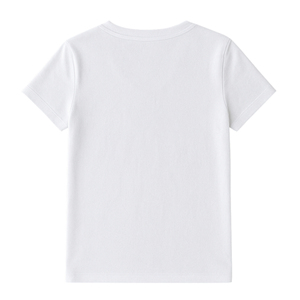 Women <b>White</b> Deep V Neck T Shirt 100% Luxury Organic Cotton Pre Shrunk GOTS Certified Premium Soft Breathable Classic Fit <b>Tee</b> - Product Image 2