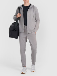 Ensemble de survêtement en molleton tie-dye pour homme, ensemble premium noir avec sweat à capuche et pantalon de jogging pour homme, survêtement chaud d'hiver, vêtements de sport, logo personnalisé - Product Image 1