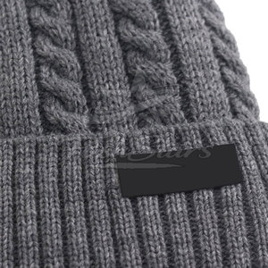Premium Quality 100% <b>Wool</b> Breathable Waterproof Jacquard <b>Beanie</b> Hats Custom Style Casual Travel Outdoor for Online Sale - Product Image 6