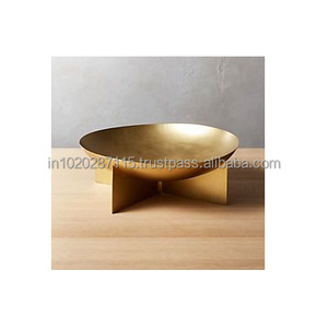 Royal handmade brass serving bowl for luxury dining restaurant events catering services or ethnic home decoration use - Product Image 4