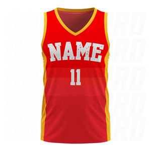 Nuevo Diseño de Camiseta de Baloncesto Estadounidense, Venta al por Mayor de Ropa Deportiva, Uniforme Personalizado para Equipo, Cosido, para Entrenamiento y Juego, para Hombres, Jóvenes y Adultos - Product Image 2