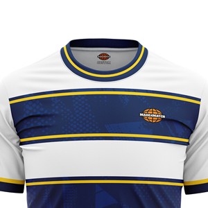 เสื้อกีฬาสั้นแบบระบายอากาศพิมพ์ลายด้วยเทคนิค Sublimation ออกแบบเองได้ MADE4MATCH แห้งเร็ว ซับเหงื่อ ผลิตจากผ้าโพลีเอสเตอร์ สำหรับทีม - Product Image 3