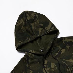 Men's Camouflage Print <b>Raglan</b> Sleeve Hoodie Regular Fit Knitted Polyester Casual Autumn Wear - Product Image 2