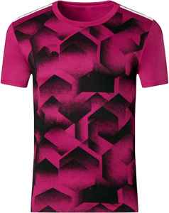 เสื้อเทนนิสผู้ชาย แห้งเร็ว ทรงปกติ แขนสั้น ผ้าถัก ระบายอากาศดี ออกแบบลายพิมพ์ดิจิทัลตามสั่ง - Product Image 1