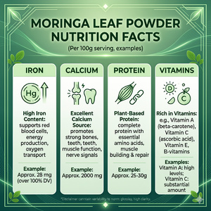 Poudre de feuilles de Moringa pour la vente en gros, produit à base de plantes, poudre verte naturelle pour ingrédient alimentaire et marchés de détail - Product Image 3