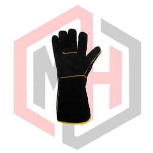Gants de sécurité en cuir de vachette pour pompiers, anti-chaleur, anti-impact, durables, respirants, 14 pouces, pour soudeurs - Product Image 2