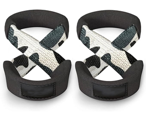 สายรัดข้อมือรูปเลข 8 ยางยืดหยุ่นสูง น้ำหนักเบา ทนทาน สำหรับยกน้ำหนัก ฟิตเนส เพาเวอร์ลิฟติ้ง ปรับแต่งได้ - Product Image 3