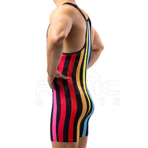 Meilleures ventes : Maillots de lutte sublimés de la série sportive, construction premium avec impression intégrale - Product Image 5