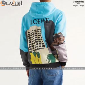 Sweat à capuche surdimensionné en polaire imprimé personnalisé de meilleure qualité pour hommes Vente en gros de mode unisexe Hip Hop pour l'hiver - Product Image 3