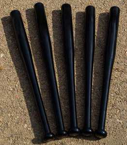 Bâtons de baseball en bois de haute qualité en gros, bois personnalisé avec logo personnalisé et poignée antidérapante - Product Image 3