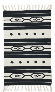 Cotton Handloom Cutshuttle <b>Rug</b> Woven Plush Floral Modern Machine Washable Reversible Multicolor Home Camping <b>Picnic</b> Travel Decor - Product Image 4