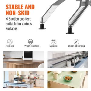 Affettatrice Manuale Commerciale in Acciaio Inox e Lega di Alluminio per Verdure e Pomodori da 1/4 e 1/2 Pollice - Product Image 5