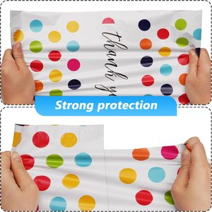 Bolsas de Envío Impermeables y Resistentes a Desgarros para Ropa, Lindas Bolsas de Correo con Autosellado, Bolsas de Embalaje con Estampado de Lunares - Product Image 2