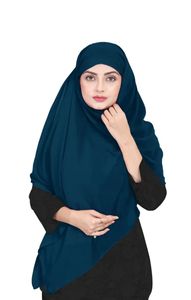 Fausse Georgette Dupatta en coton doux pour dames élégantes, robe lourde pour les costumes de mariage indiens pakistanais, mode modeste pour adultes - Product Image 3