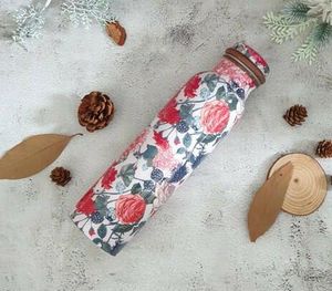 All purpose copper bottle versatile <b>water</b> <b>container</b> for home office outdoor travel and everyday hydration needs - Product Image 6