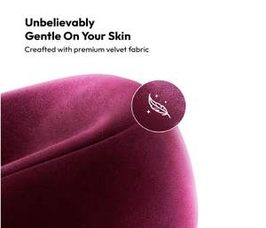 หมอนเดินทางรูปตัวยูแบบพกพาปรับแต่งได้หมอนเมมโมรี่โฟมเด้งช้าตามหลักสรีรศาสตร์นุ่มรองคอระบายอากาศได้ดีซักได้ - Product Image 6